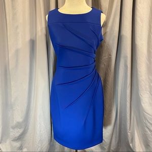 Business style dress or formal dress.